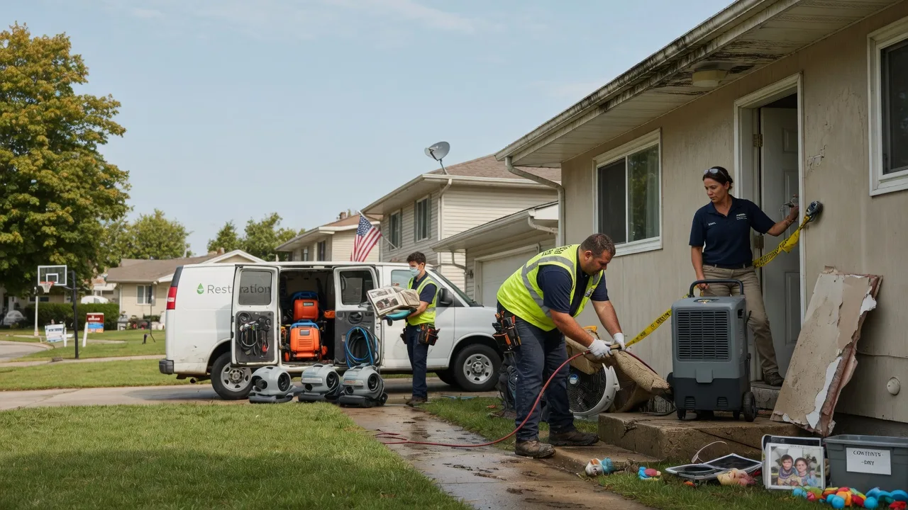 Water Damage Restoration in Brackney, PA near me